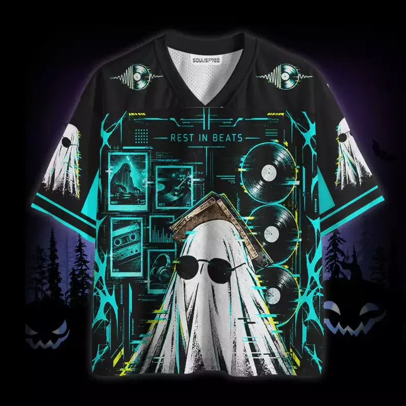Soulisfree Ghost Rest In Beats Mesh Jersey