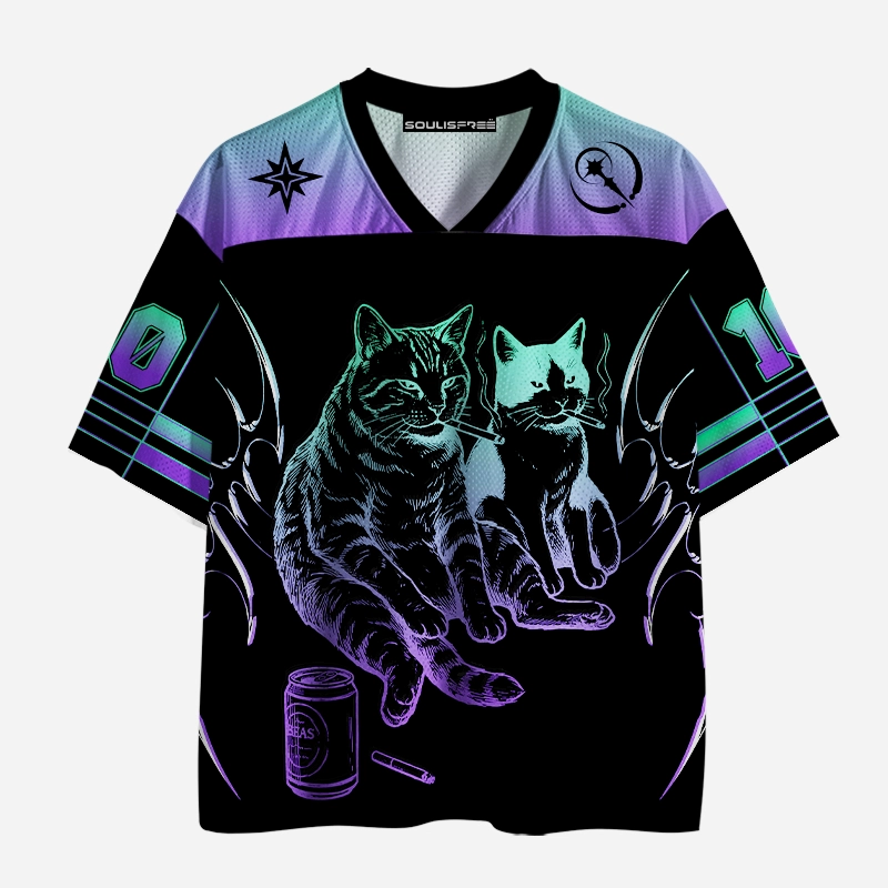 Soulisfree CHILLIN’ WITH THE BOYS Mesh Jersey
