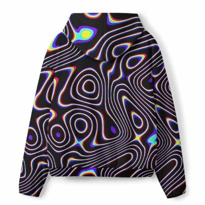 Soulisfree Psy Current – Liquid Energy All-Over Print Hoodie