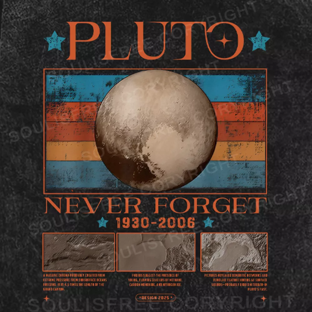 The Pluto Washed Space T-shirt