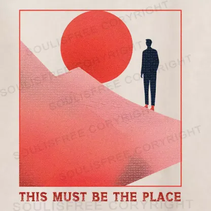  Must Be The Place Washed Shorts