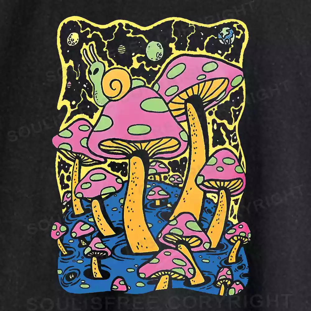 Mushroom World Washed Tank