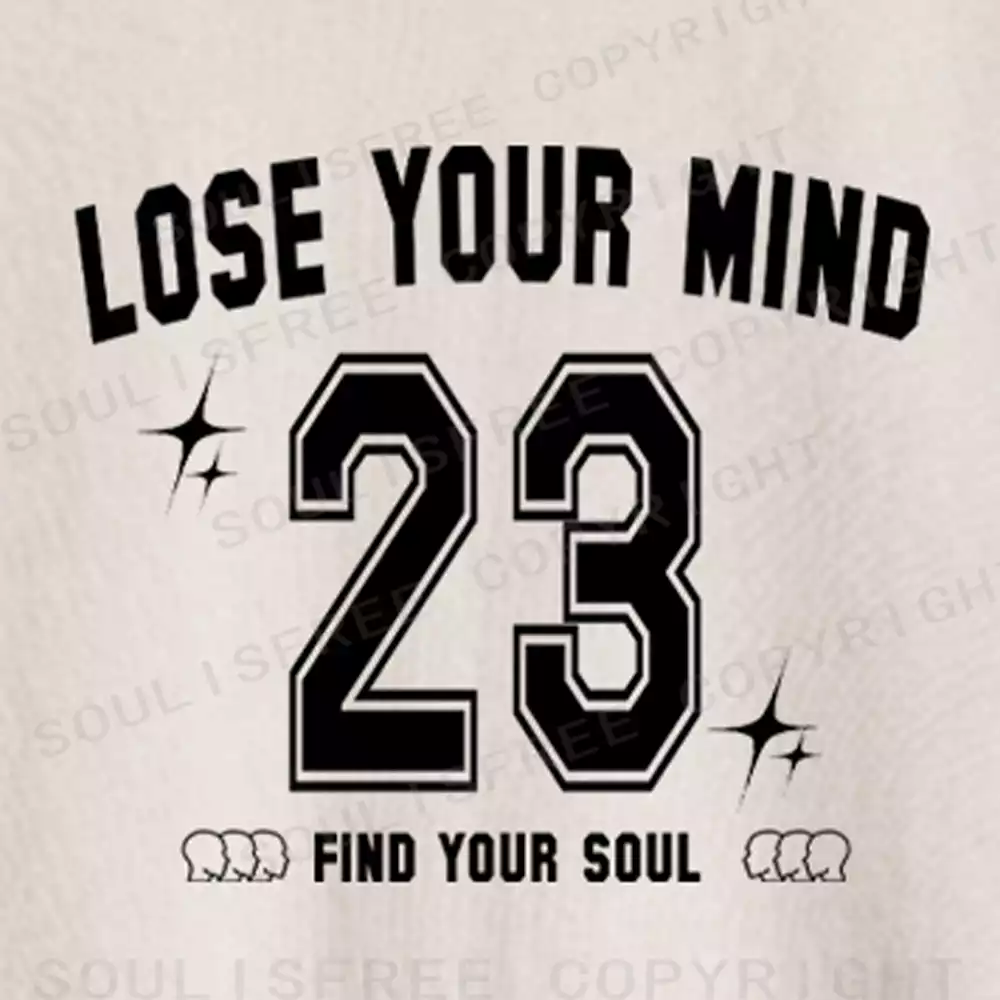 Personalized Lose Mind Washed Crop T-shirt