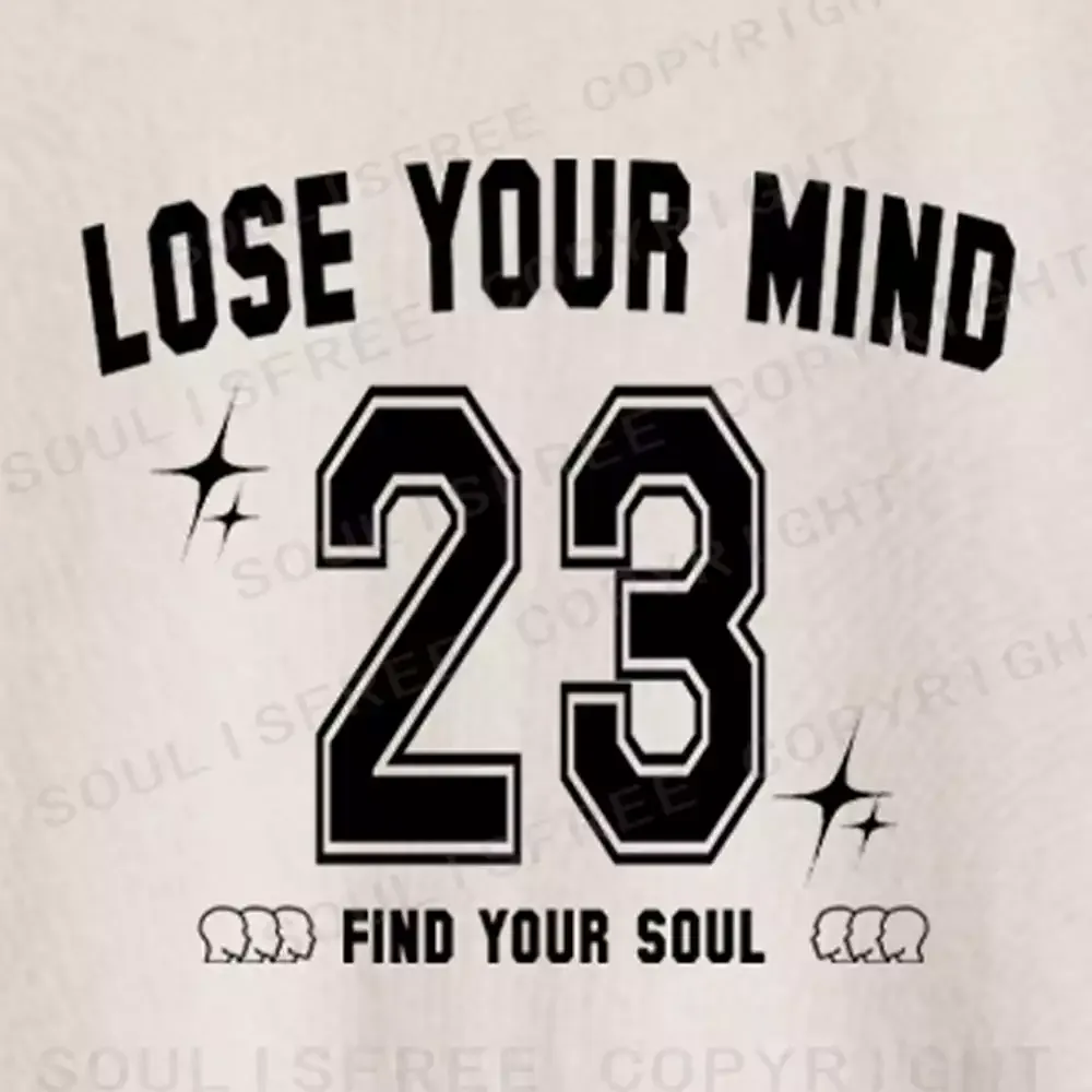 Personalized Lose Mind Washed Crop T-shirt