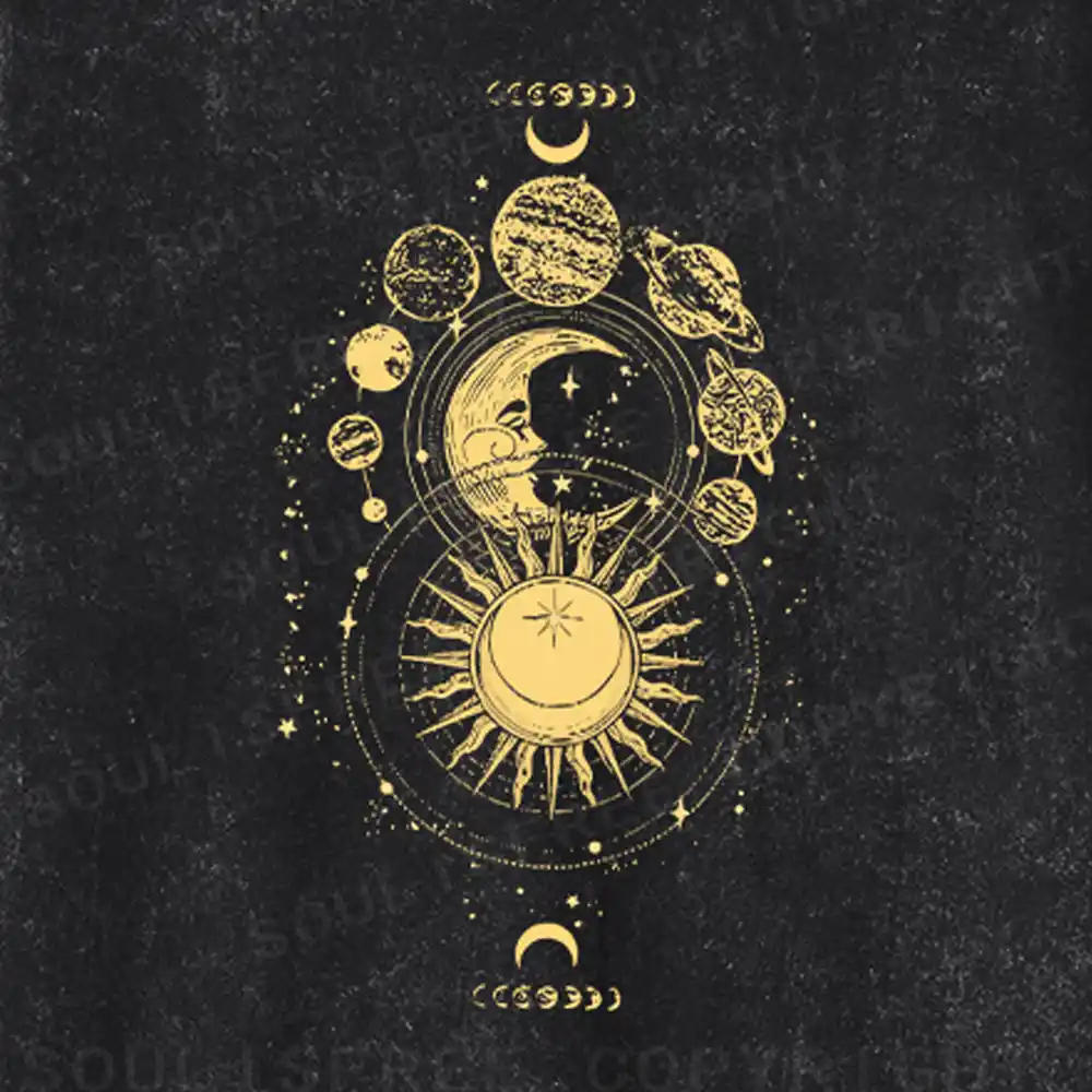 The Golden Cosmos Washed Long Sleeve Shirt