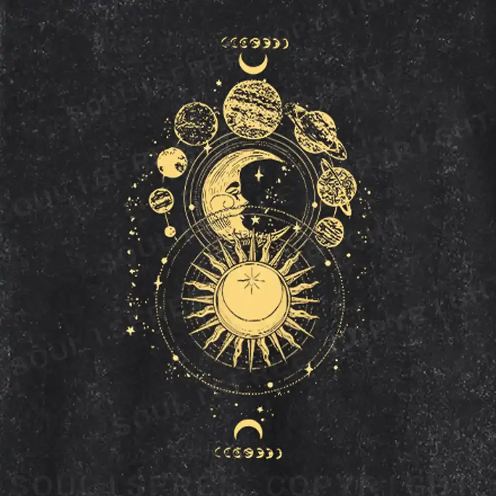 The Golden Cosmos Washed Long Sleeve Shirt