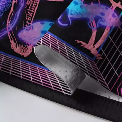 Neon Fungal Grid Mesh Jersey