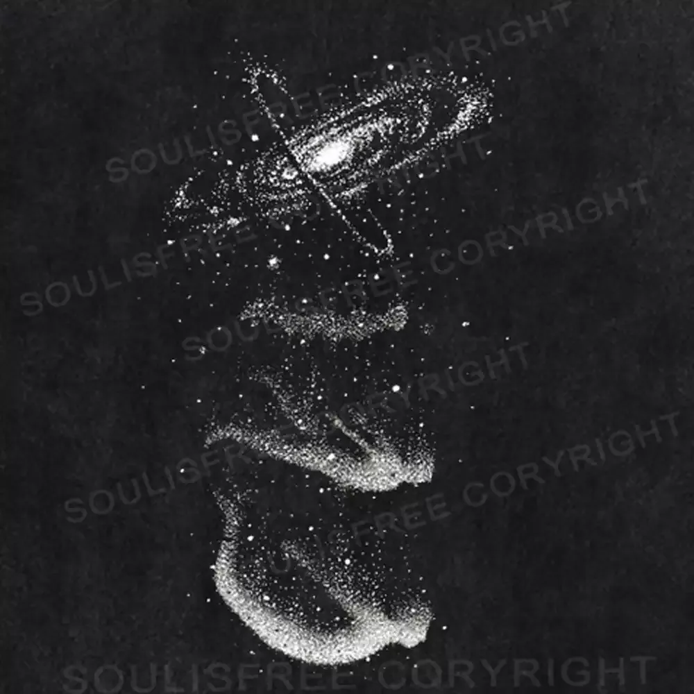 Gravity of the Soul Washed Space T-shirt