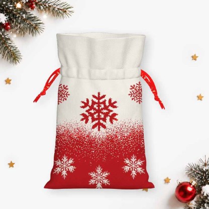 Soulisfree  A Winter Snowfall Story Christmas Gift Pouch