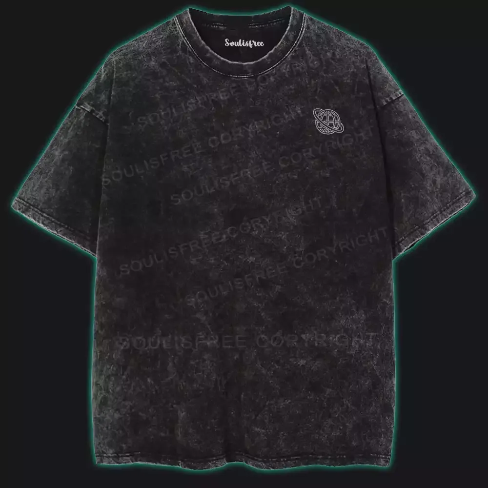 New World Washed Space T-shirt