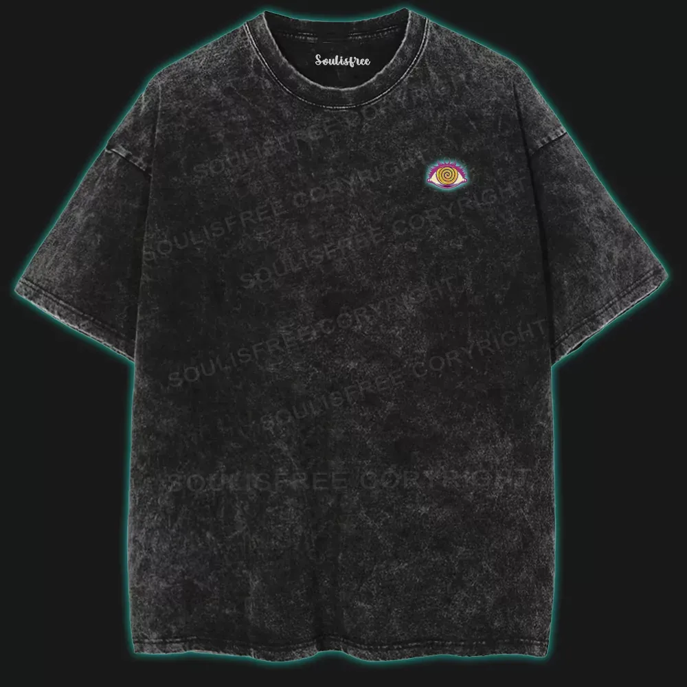 OUT OF MIND Washed Space T-shirt