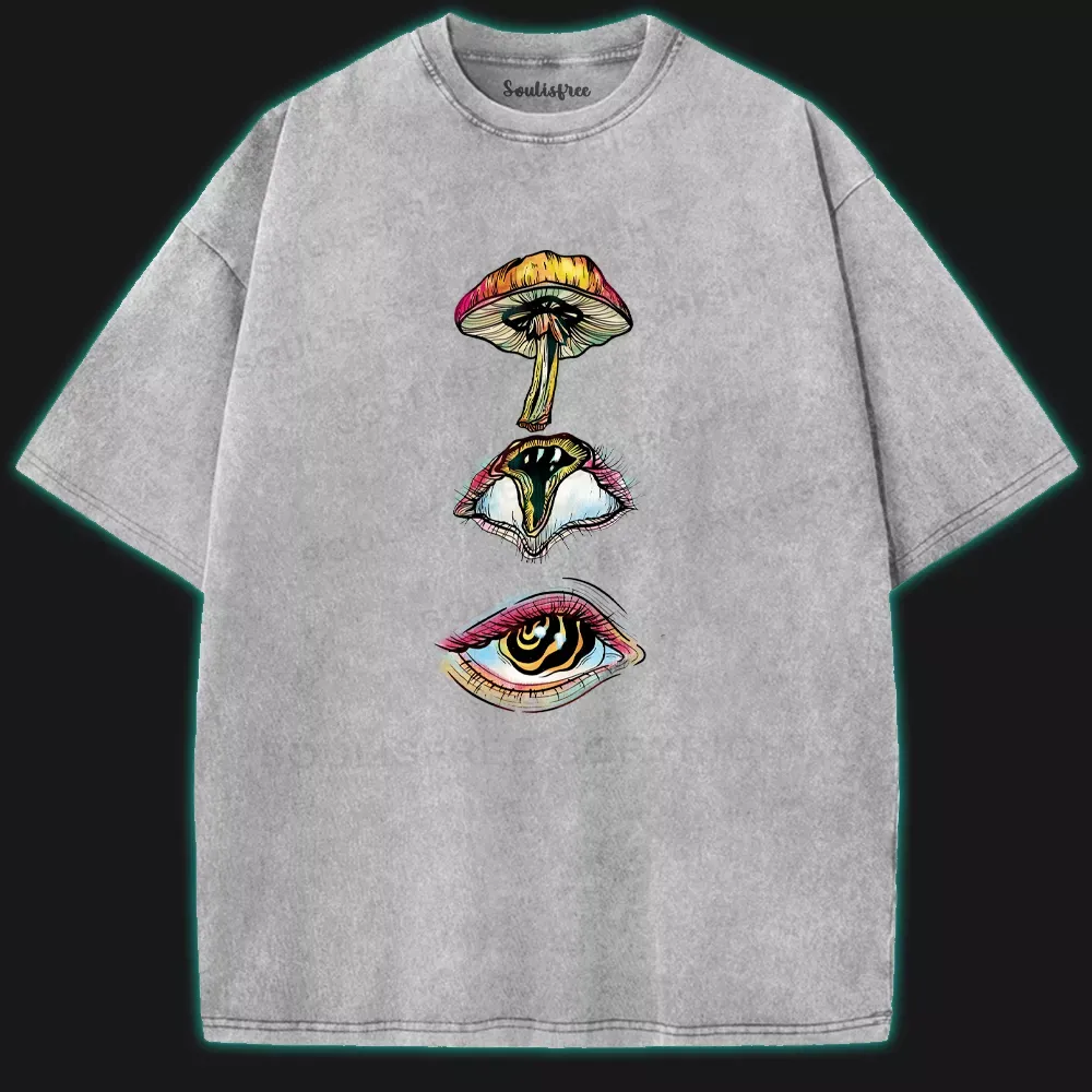 Shroom Vision Washed T-shirt