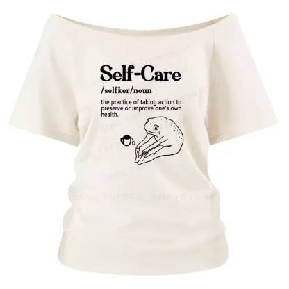 Self-Care Off Shoulder Top