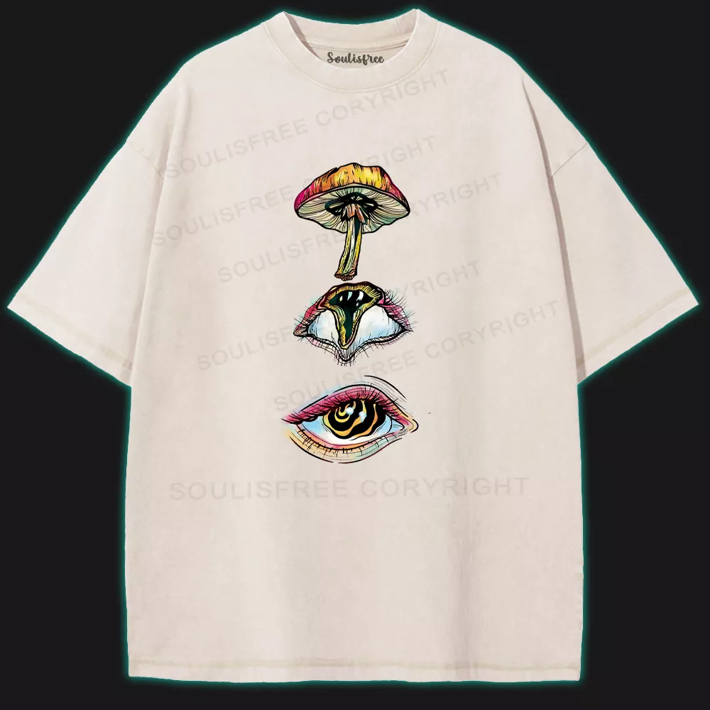 Shroom Vision Washed T-shirt