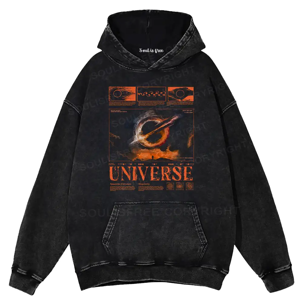 The Cycle Ends Washed Hoodie