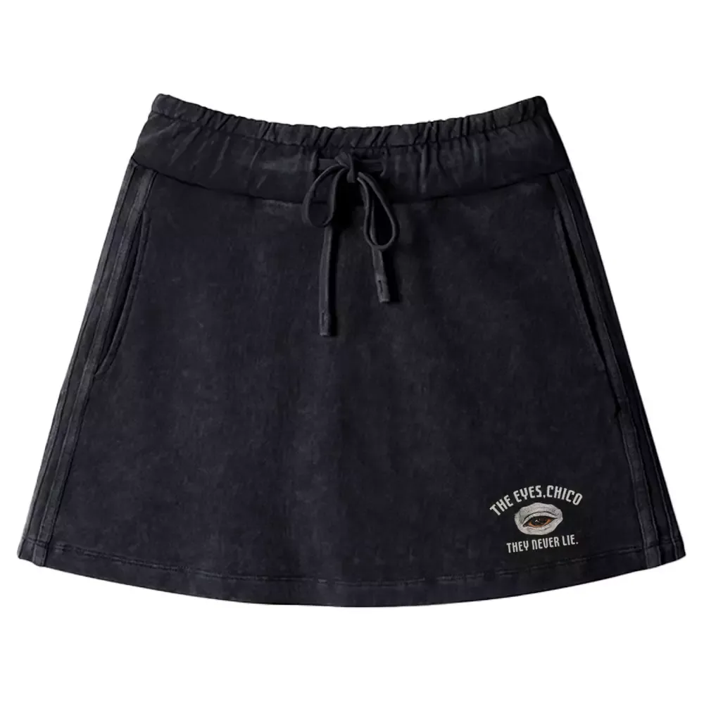 Designed Eyes don't lie Washed A-line Mini Skirt