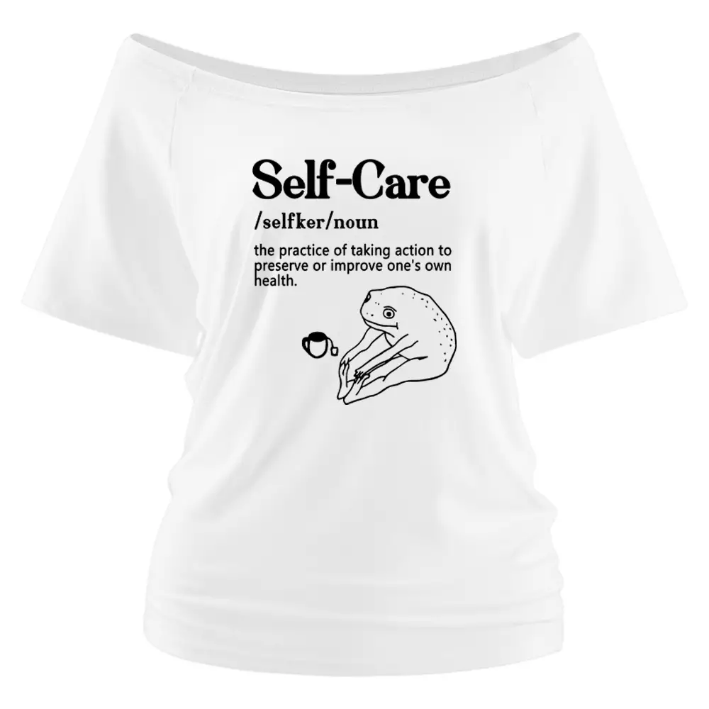 Self-Care Off Shoulder Top