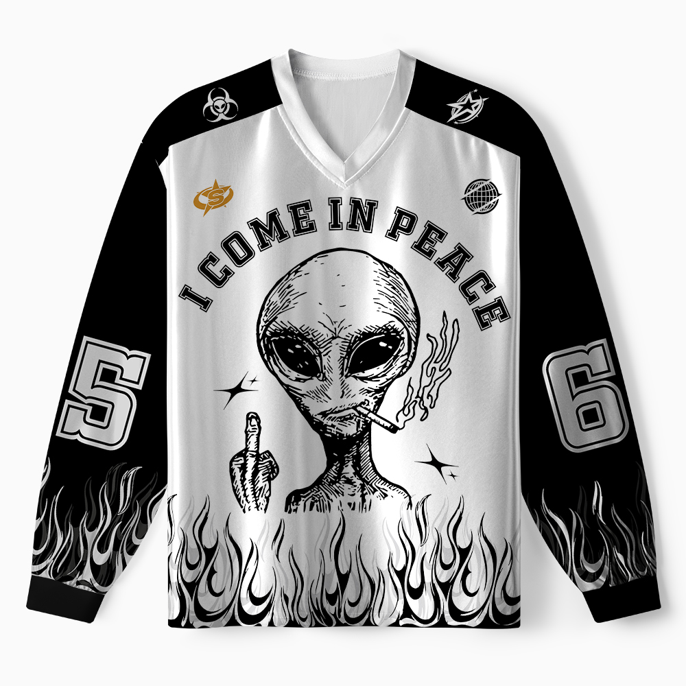 I Come In Peace Mesh Jersey
