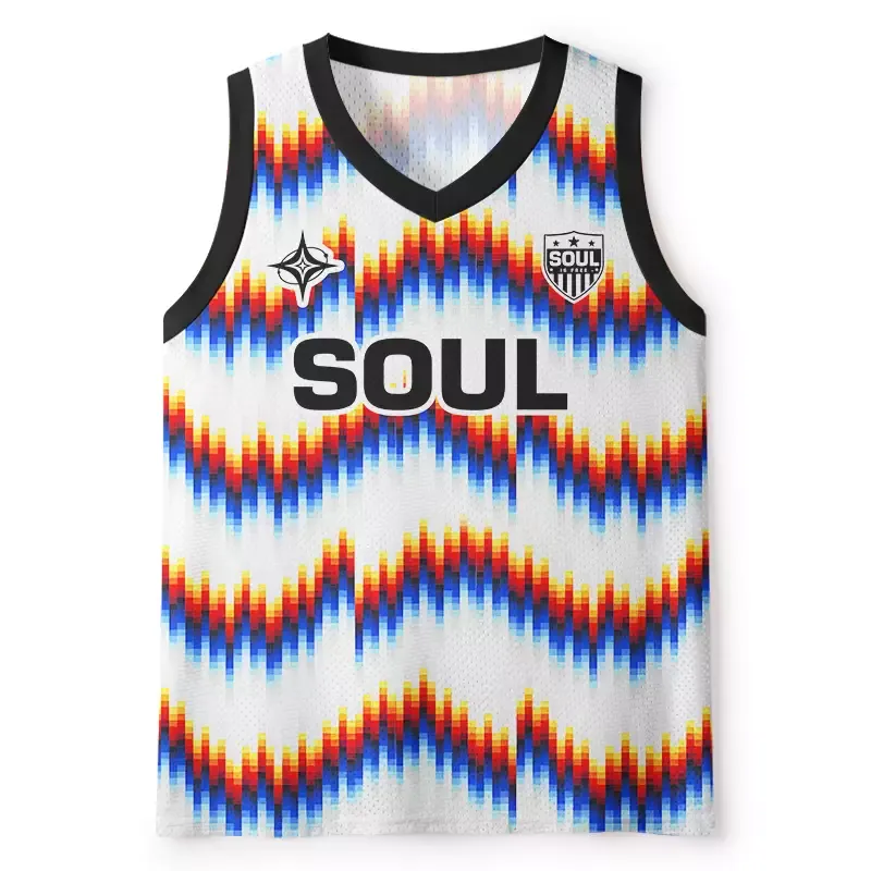 Designed Soulisfree Soul-Pixel Energy Edition Mesh Tank