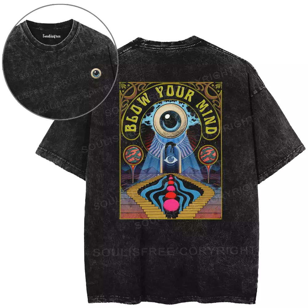Blow your mind Washed T-shirt