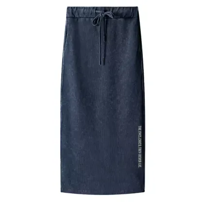 Eyes don't lie  Washed A-Line Maxi Skirt