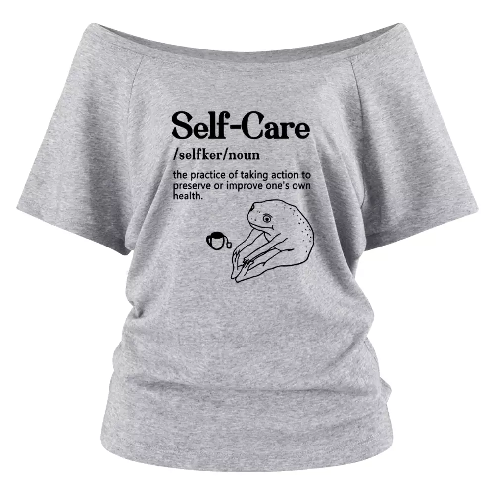 Self-Care Off Shoulder Top
