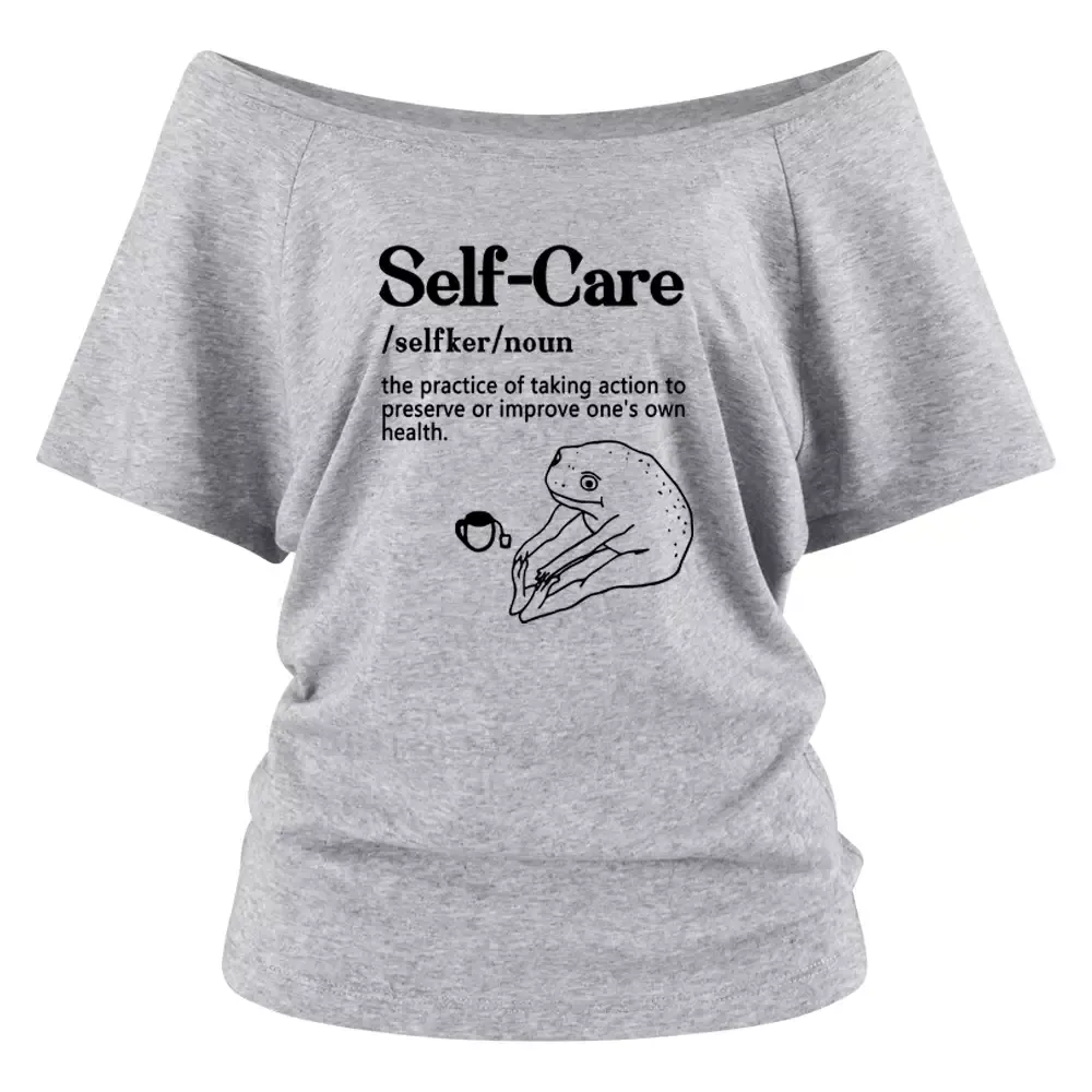 Self-Care Off Shoulder Top