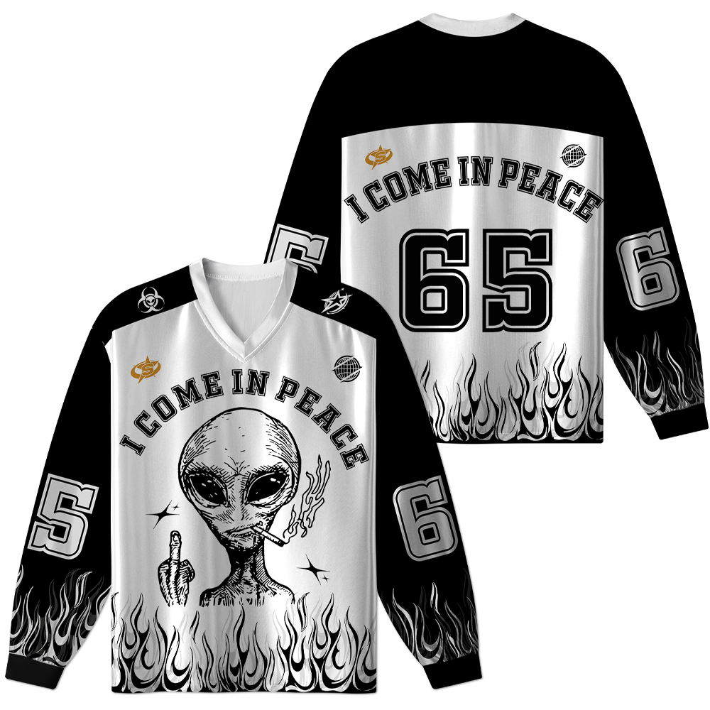 I Come In Peace Mesh Jersey