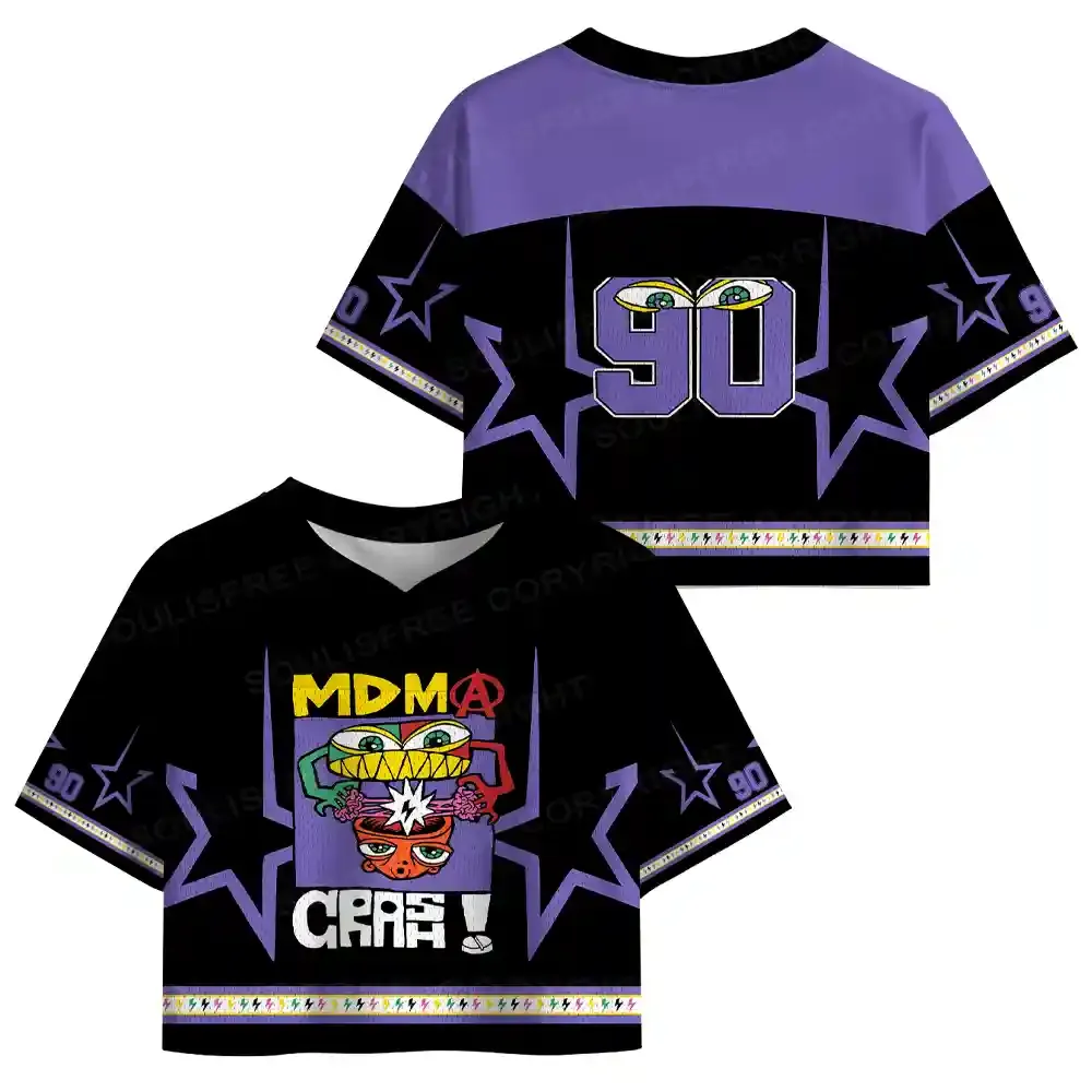 Mdma Crash Cropped Jersey