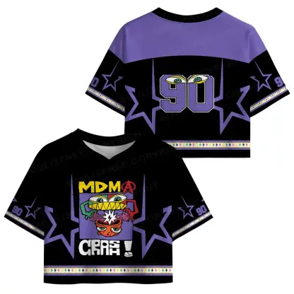 Mdma Crash Cropped Jersey