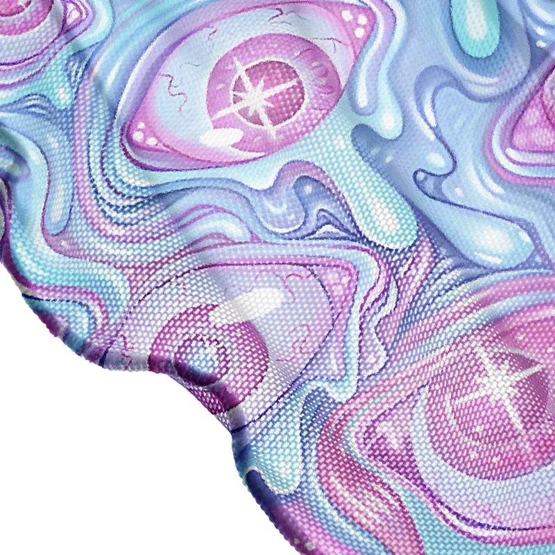 Soulisfree  Pastel Flow Ocular Sheer Mesh Cover Up