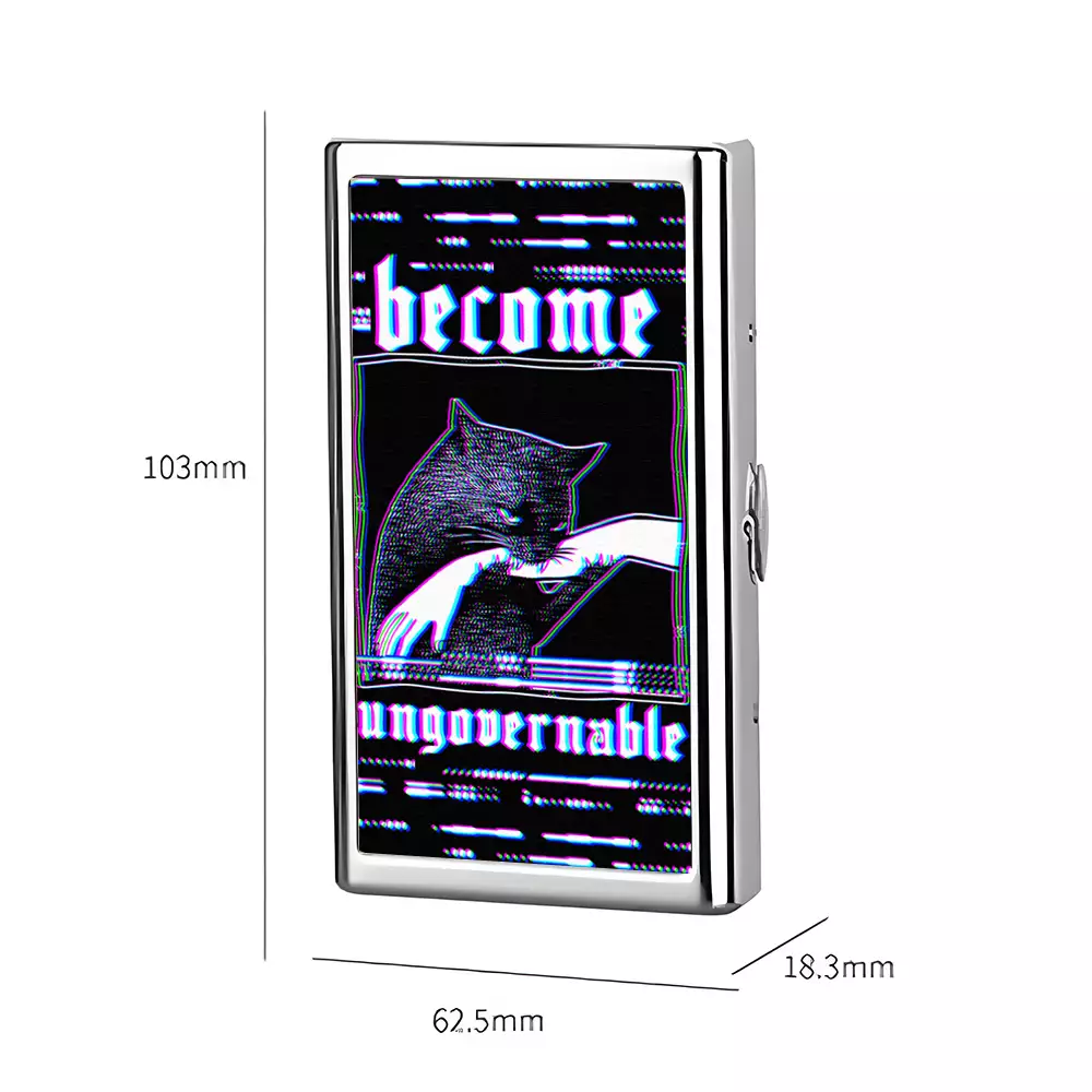 Soulisfree Become Ungovernable Metal Pocket Case