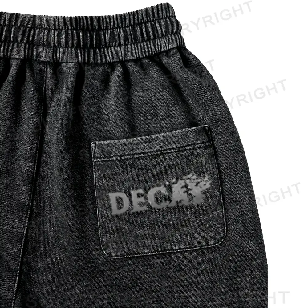 Decay of the Cosmos Washed Baggy Sweatpants