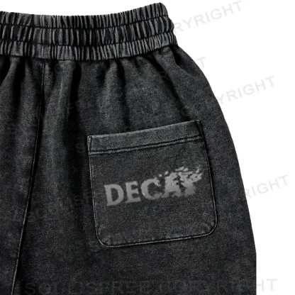 Decay of the Cosmos Washed Baggy Sweatpants