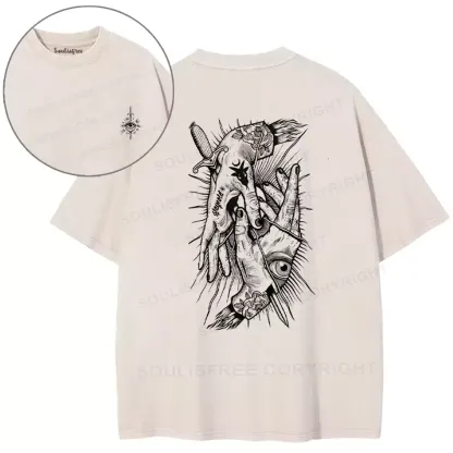 The Power of the Hidden Hand Washed T-shirt