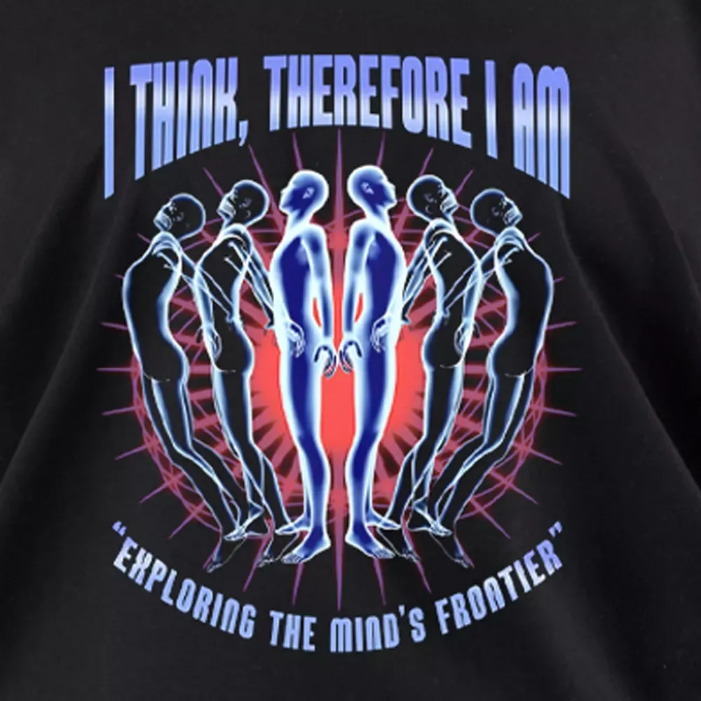 EXPLORING THE MIND'S FRONTIER Off Shoulder Top