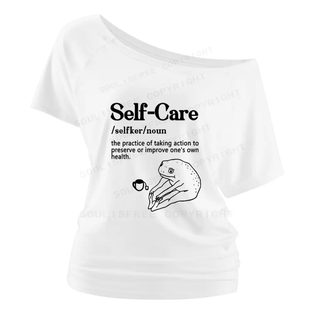 Self-Care Off Shoulder Top