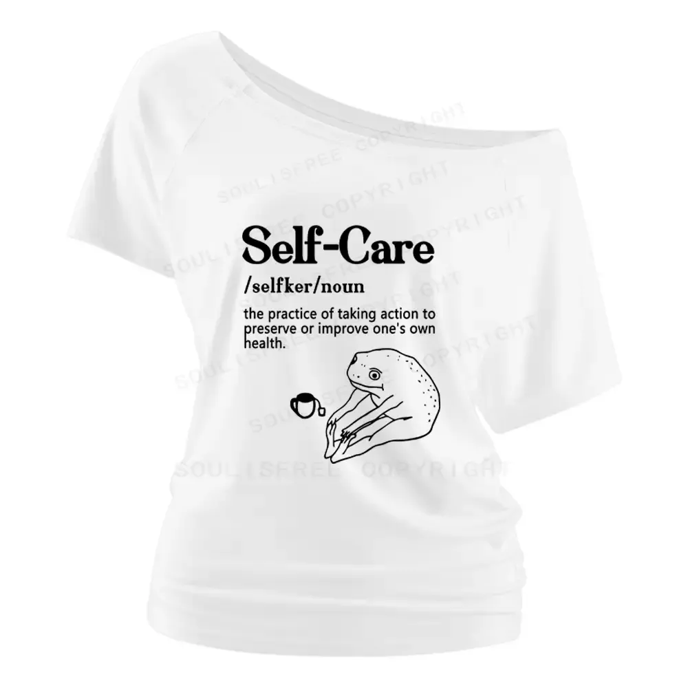 Self-Care Off Shoulder Top