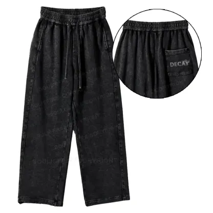 Decay of the Cosmos Washed Baggy Sweatpants