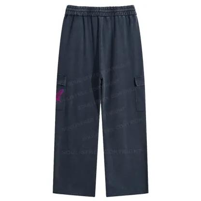 Gods Living Among Us Washed Cargo pants