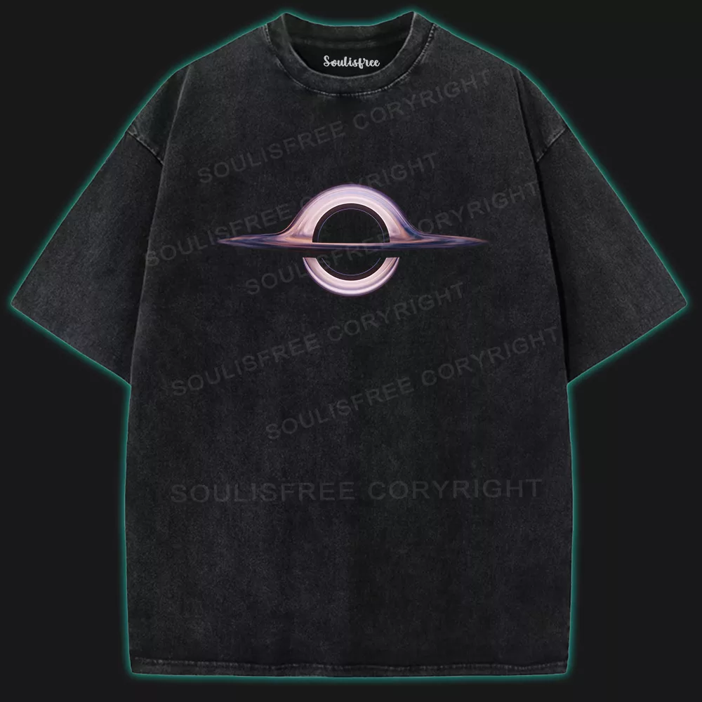 The Nature Of Black Holes Washed Space T-shirt