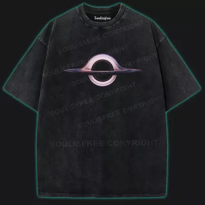 The Nature Of Black Holes Washed Space T-shirt
