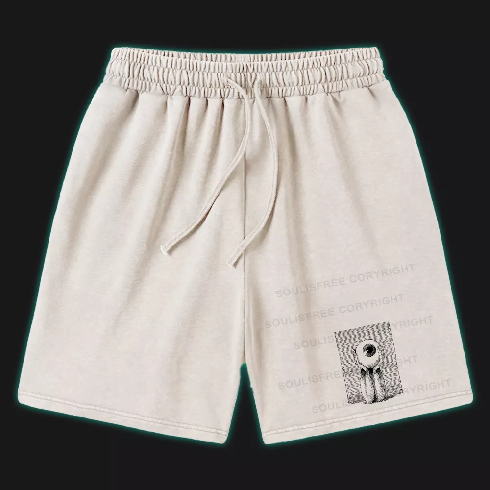 The Eye of the Beholder Washed Shorts