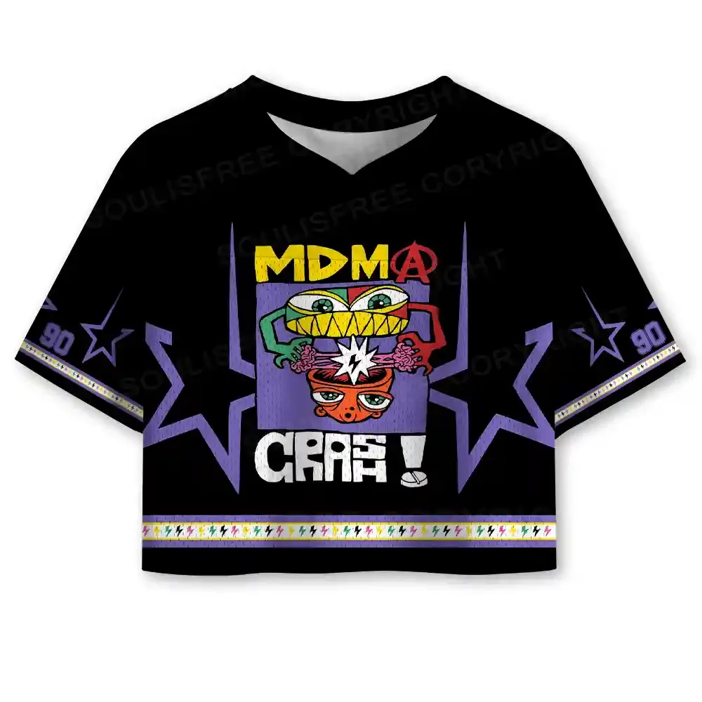 Mdma Crash Cropped Jersey