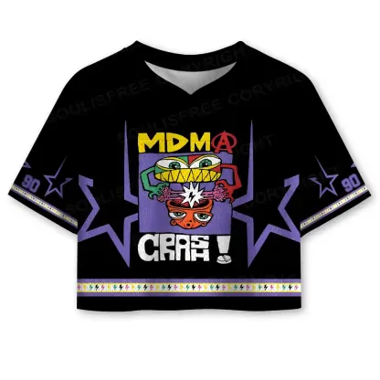 Mdma Crash Cropped Jersey