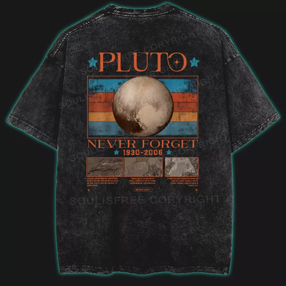 The Pluto Washed Space T-shirt