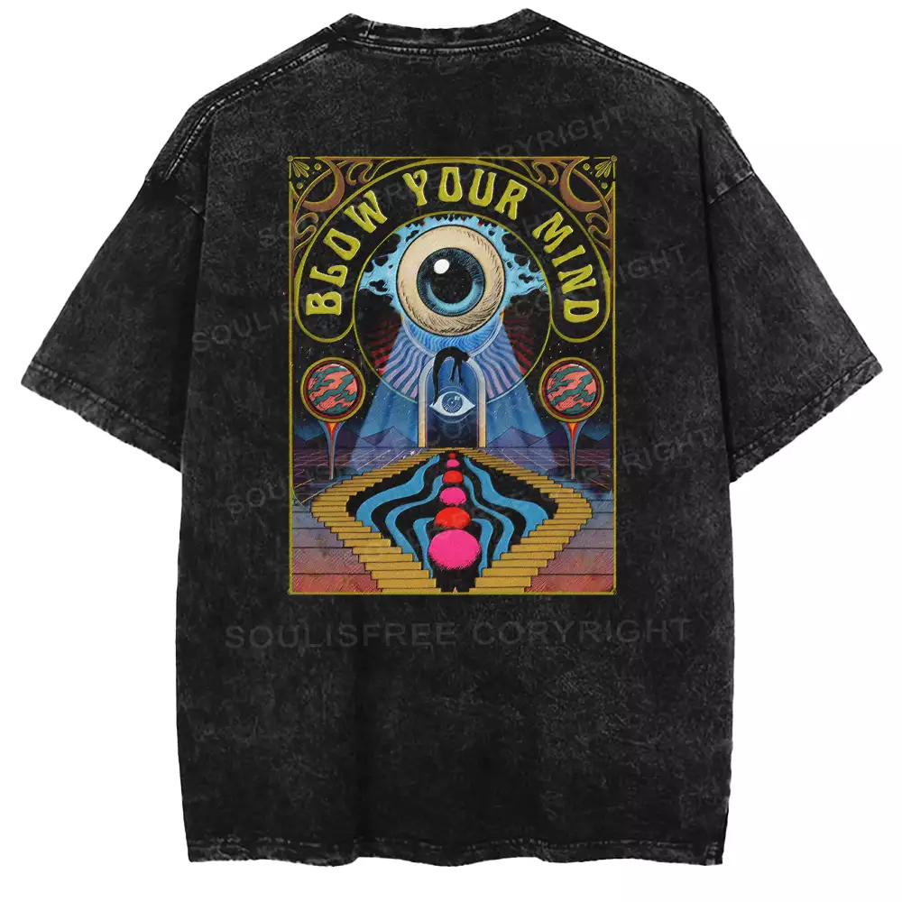 Blow your mind Washed T-shirt