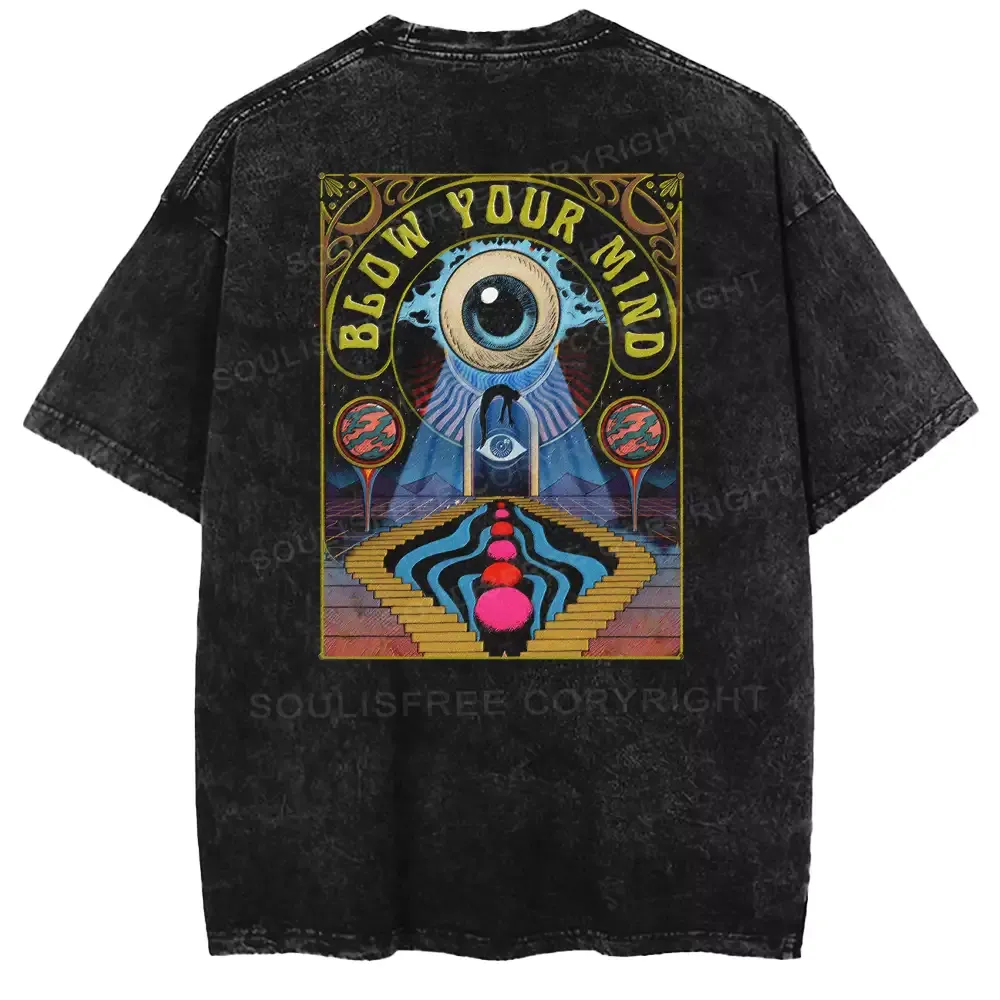 Blow your mind Washed T-shirt