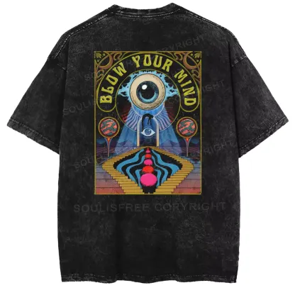 Blow your mind Washed T-shirt