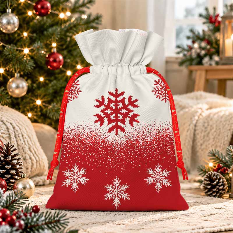 Soulisfree  A Winter Snowfall Story Christmas Gift Pouch